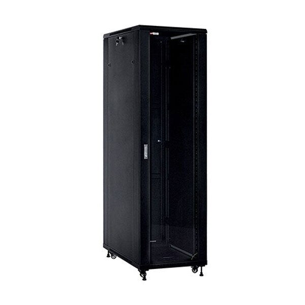 WP RACK RACK FLOOR 19 RNA SERIES 22U 600X600 BLACK RAL 9005 DISASSEMBLED