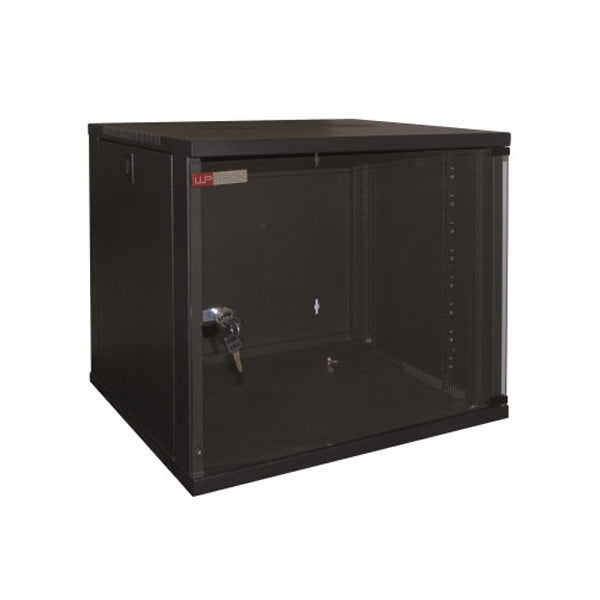 WP RACK WALL RACK 19 RWA SERIES 9U 540x450x445 BLACK RAL 9005