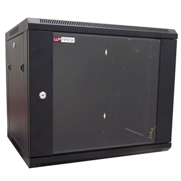 WP RACK BASTIDOR MURAL 19 RWB SERIES 9U 600x500x500 BLACK RAL 9005