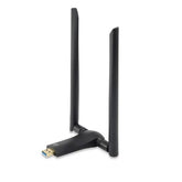 LEVELONE 1200MBPS WIIRELESS DUALBAND USB ADAPTER 5DBI ANTENNA