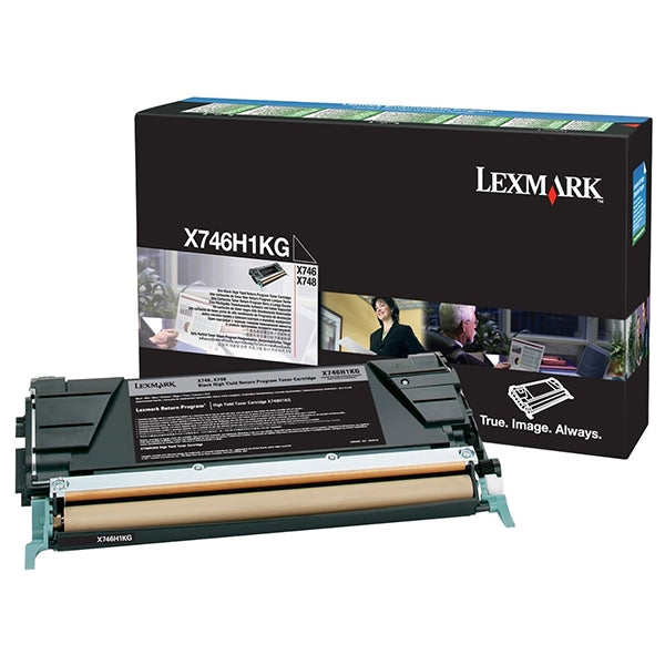 LEXMARK TONER BLACK RETURN PROG EXTRA HI 12K