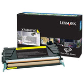 LEXMARK CORPORATE YELLOW TONER HIGH 10K