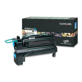 TONER LEXMARK AZUL X792 CON RETORNO 20K