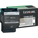 LEXMARK TONER BLACK WITH RETURN 8K C546/X546D 8K