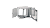 Schneider Actassi OPB NSYOPB9U5F - Gabinete con estantes - de pared - gris claro, RAL 7035 - 9U - 19" (NSYOPB9U5F)