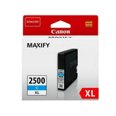 Canon PGI-2500XL C - 19.3 ml - High Yield - cyan blue - original - ink tank - for MAXIFY iB4050, iB4150, MB5050, MB5150, MB5155, MB5350, MB5450, MB5455