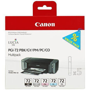 CANON INK CARTRIDGE PBK/GY/PM/PC/PO PGI-72