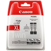 PGI-570XL BK PK2 BL IP7250/IP8750