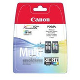 CANON TINTEIRO MULTIPACK 4 CORES PG-510/CL-511