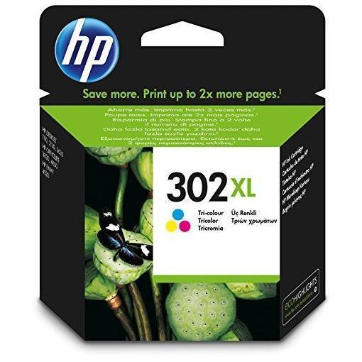 CARTUCHO DE TINTA HP 302XL PAQUETE 3