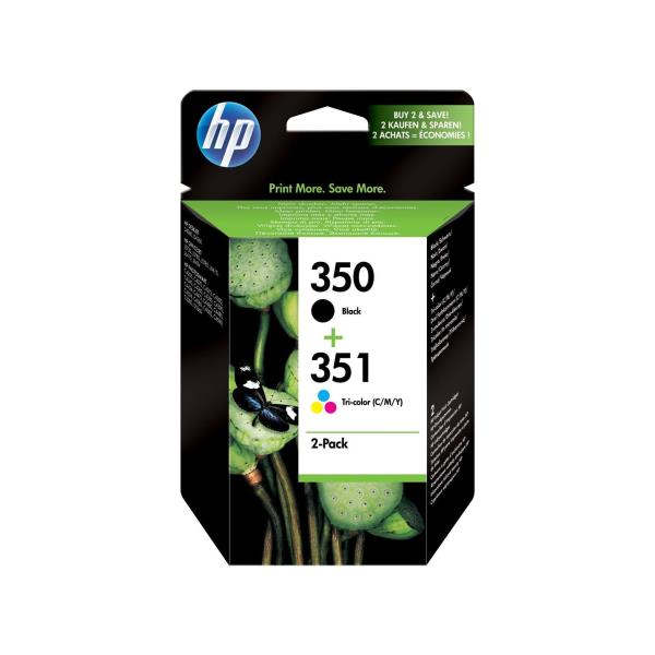 HP 350/351 BLISTER INK PACK