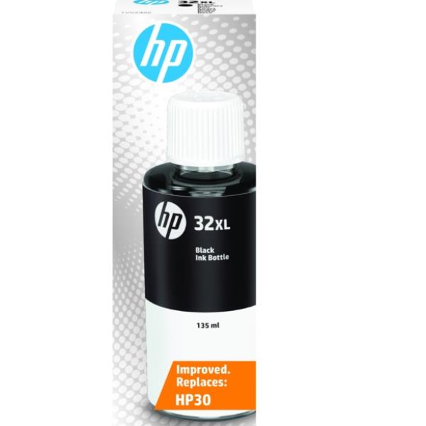 HP 32XL - 135 ml - alta capacidade - preto - original - recarga de tinta - para Smart Tank 51X, 6001, 67X, 70XX, 720, 73XX, 750, 790, Smart Tank Plus 55X