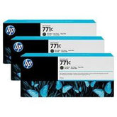 INK BLACK MAT HP 771C 775 ML PK 3