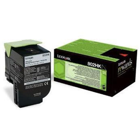 LEXMARK TONER BLACK 802HK ELEV CAP CORPORATE 4K