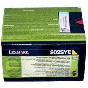 LEXMARK YELLOW TONER 80C2 CORPORATE 2K