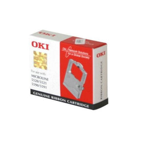 OKI - Preto - fita de impressão - para Microline 5520, 5521, 5590, 5591