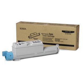 Xerox Phaser 6360 - Alta capacidade - azul cyan - original - cartucho de toner - para Phaser 6360DA, 6360DB, 6360DN, 6360DT, 6360DX, 6360N