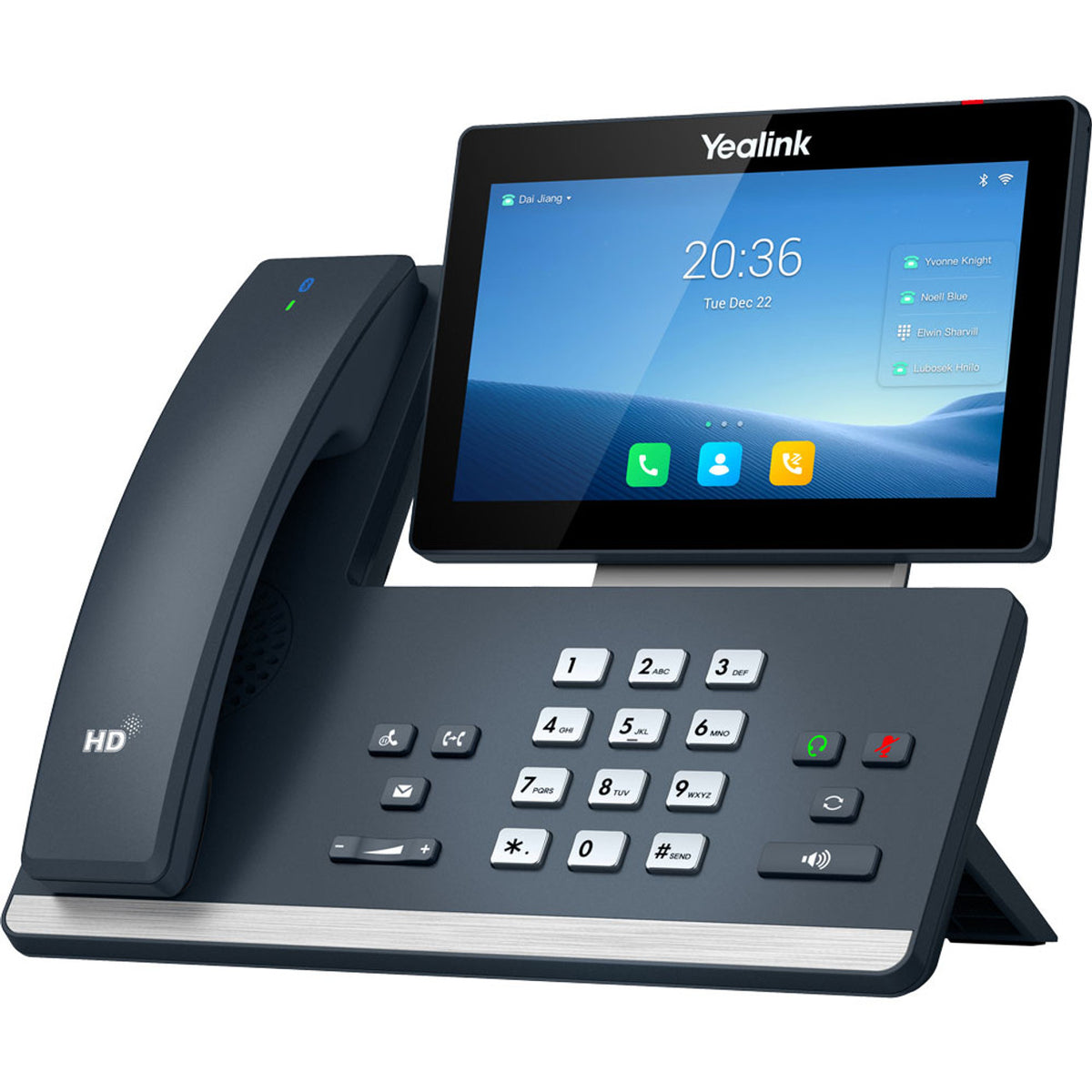 TELEFONO IP POE PANTALLA T58W PRO