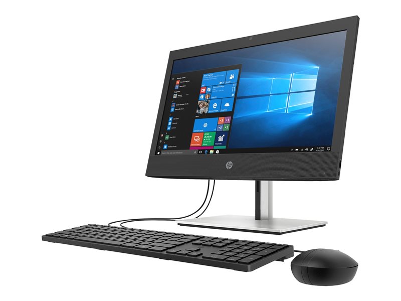 HP ProOne 440 G6 - Microsoft Teams - all-in-one - Core i7 10700T / 2 GHz - RAM 16 GB - SSD 512 GB - NVMe - UHD Graphics 630 - GigE - Win 10 Pro 64-bit - monitor: LED 23.8" 1920 x 1080 (Full HD) @ 60 Hz ecrã de toque - teclado: Português