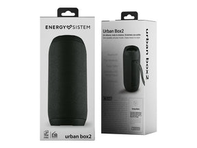 Energy Urban Box 2 - Altifalante - para utilização portátil - sem fios - Bluetooth - 10 Watt - onix