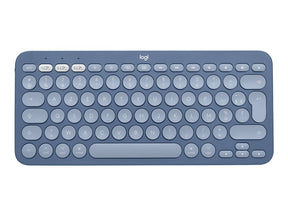 Logitech K380 Multi-Device Bluetooth Keyboard for Mac - Teclado - sem fios - Bluetooth 3.0 - AZERTY - Francês - mirtilo