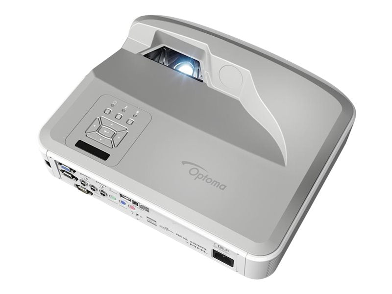 Optoma ZU500USTE - Projector DLP - laser - 3D - 5000 lumens - WUXGA (1920 x 1200) - 16:10 - 1080p - lentes de projeção de distância ultra curta - LAN