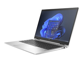 HP Elite x360 830 G9 Notebook - Wolf Pro Security - design invertido - Intel Core i5 1235U / 1.3 GHz - Win 10 Pro 64-bit (inclui Licença Windows 11 Pro) - Iris Xe Graphics - 16 GB RAM - 512 GB SSD NVMe, TLC - 13.3" IPS ecrã de toque 1920 x 1200 - Wi-