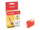 Canon BCI-6Y - Amarillo - original - depósito de tinta - para i96X, 990, 99XX, PIXMA IP3000, IP4000, iP5000, iP6000, iP8500, MP750, MP760, MP780, S830 (4708A002)