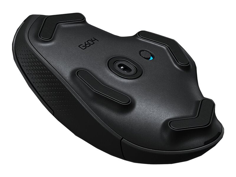 Logitech Gaming Mouse G604 - Rato - óptico - 15 botões - sem fios - Bluetooth, LIGHTSPEED - recetor Logitech LIGHTSPEED - preto (910-005650)