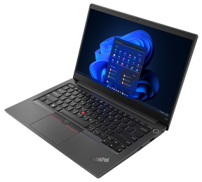 Lenovo ThinkPad E14 Gen 4 21E3 - Intel Core i5 1235U / 1.3GHz - Win 11 Pro - Iris Xe Graphics - 8 GB RAM - 256 GB SSD TCG Opal Encryption 2, NVMe - 14" IPS 1920 x 1080 (Full HD) - WiFi Fi 6 - black - kbd: Portuguese