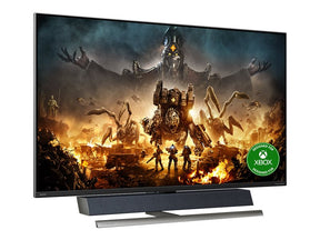 Philips Momentum 559M1RYV - Monitor LED - 55" - 3840 x 2160 4K UHD (2160p) @ 144 Hz - VA - 1200 cd/m² - 4000:1 - DisplayHDR 1000 - 4 ms - 3xHDMI, DisplayPort, USB-C - altifalantes com subwoofer - preto brilhante texturizado