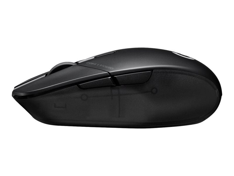 Logitech G G303 Shroud Edition - Mouse - optical - wireless, wired - USB, LIGHTSPEED - Logitech LIGHTSPEED receiver (910-006105)