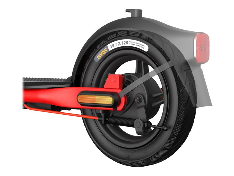 Ninebot KickScooter D28E - Patinete eléctrico - 25 km/h - rojo