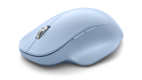 Microsoft Bluetooth Ergonomic Mouse - Mouse - ergonomic - optical - 5 buttons - wireless - Bluetooth 5.0 LE - pastel blue