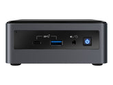 Intel Next Unit of Computing Kit 10 Performance - NUC10i7FNHN - Barebone - mini PC - 1 x Core i7 10710U / 1.1 GHz - RAM 0 GB - UHD Graphics - GigE - WLAN: Bluetooth 5.0, 802.11a/b/g/n/ac/ ax