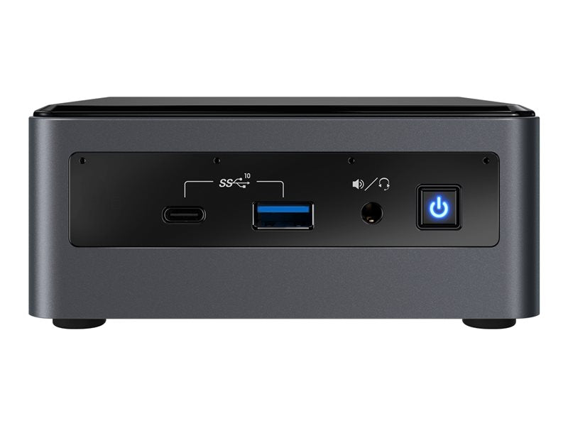 Intel Next Unit of Computing Kit 10 Performance - NUC10i7FNHN - Barebone - mini PC - 1 x Core i7 10710U / 1.1 GHz - RAM 0 GB - Gráficos UHD - GigE - WLAN: Bluetooth 5.0, 802.11a/b/g/n/ac/ hacha