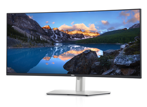 Dell UltraSharp U3821DW - Monitor LED - curvo - 38" (37.52" visível) - 3840 x 1600 WQHD+ @ 60 Hz - IPS - 300 cd/m² - 1000:1 - 5 ms - 2xHDMI, DisplayPort, USB-C - altifalantes - com 3 Anos de Garantia Básica Exchange Avançada - para Latitude 5320, 552