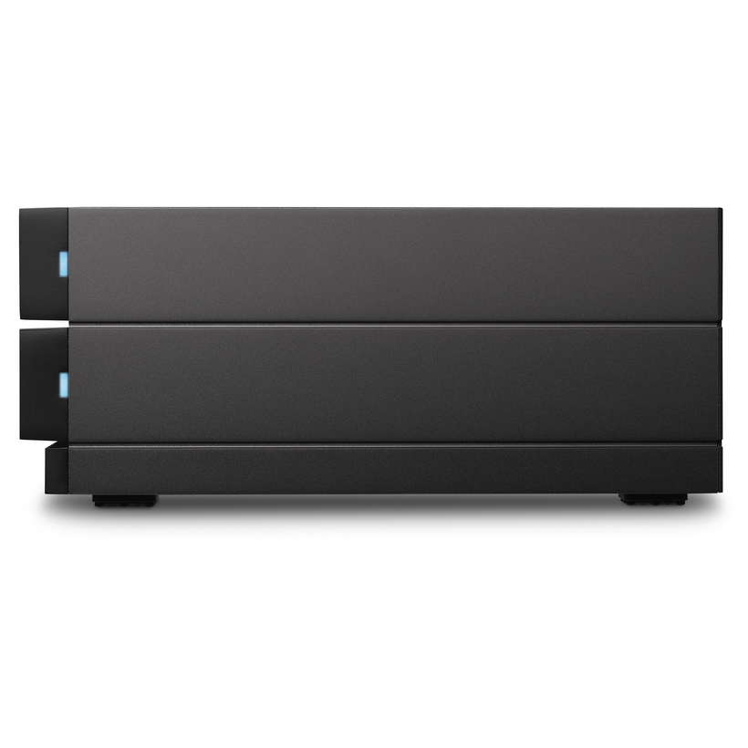 LaCie 2big RAID STHJ16000800 - Matriz de disco rígido - 16 TB - 2 baias - HDD 8 TB x 2 - USB 3.1 Gen 2 (externo) - com Plano de Serviço de Recuperação de Dados de Resgate de 5 anos