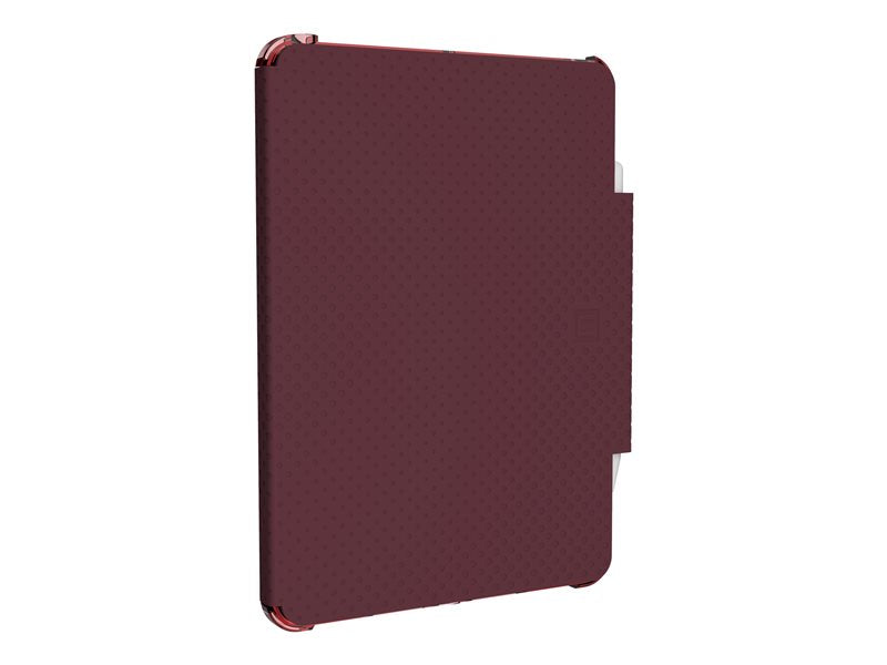 [U] Case for iPad 10.2-in (9/8/7 Gen, 2021/2020/2019) - Lucent Aubergine/Dusty Rose - Tablet Flip Cover - Aubergine, Powdery Pink - 10.2" - for Apple 10.2-inch iPad (7th generation, 8th generation)