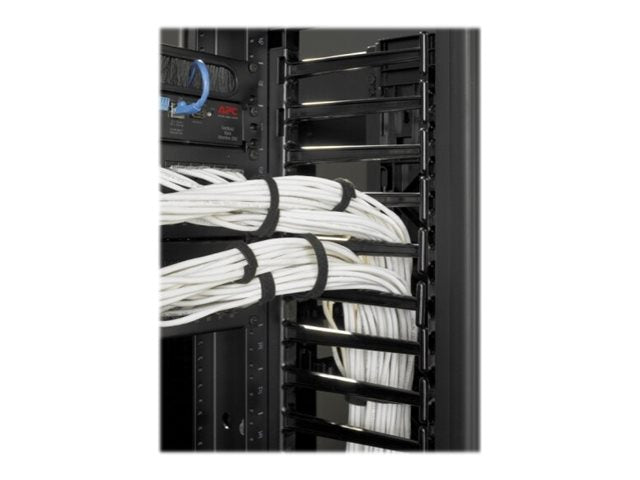 APC Cable Management - Kit de gestão do cabo do bastidor - preto - para P/N: NBWL0355A, SMC15002U-BR, SMT3000I2U-BR, SMX2000LVNCUS, SMX3000HV-BR, SMX3000LV2U-BR (AR8725)