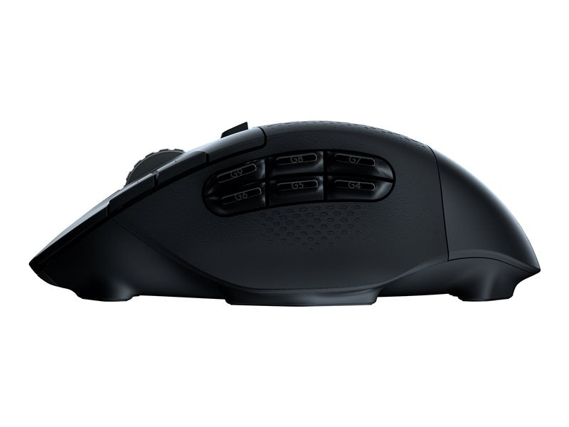 Logitech Gaming Mouse G604 - Mouse - optical - 15 buttons - wireless - Bluetooth, LIGHTSPEED - Logitech LIGHTSPEED receiver - black (910-005650)