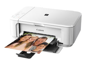 Canon PIXMA MG3550 - Impresora multifunción - Color - Inyección de tinta - 216 x 297 mm (original) - A4/Legal (soportes) - hasta 9,9 ipm (impresión) - 100 hojas - USB 2.0, Wi-Fi(n) - blanco (8331B025AA ?CF)