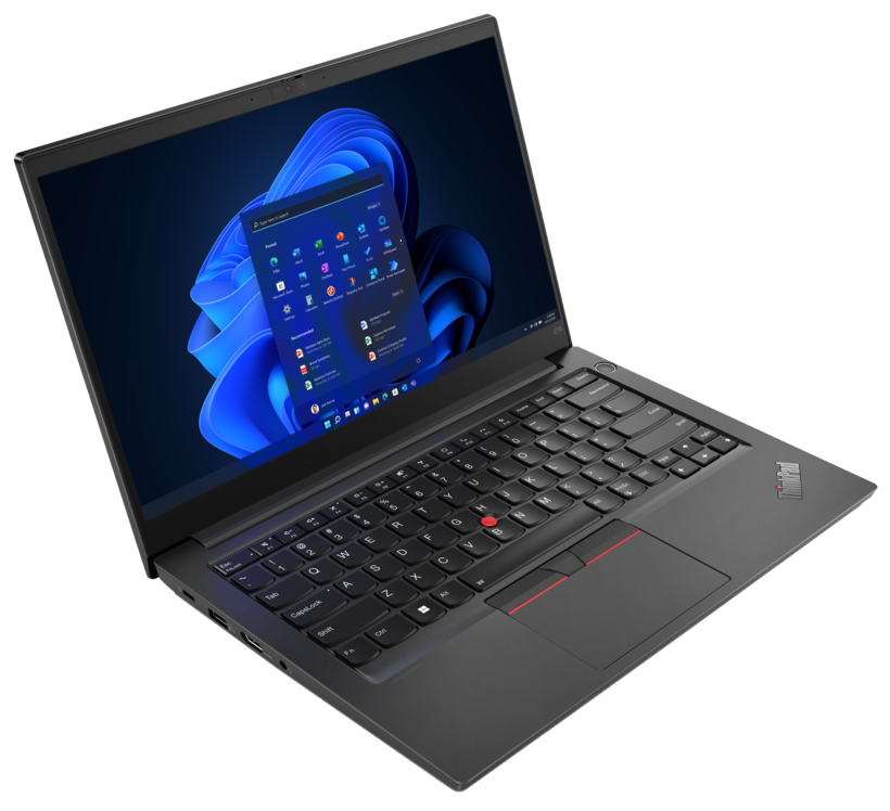 Lenovo ThinkPad E14 Gen 4 21E3 - Intel Core i7 1255U / 1.7GHz - Win 11 Pro - Gráficos Iris Xe - 16 GB RAM - 512 GB SSD TCG Opal Encryption 2, NVMe - 14" IPS 1920 x 1080 (Full HD) - Wi-Fi Fi Fi 6 - negro - kbd: inglés