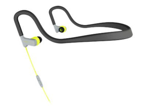 Energy Sport 2 - Auscultadores intra-aurais com microfonoe - intra-auricular - montagem por debaixo do pescoço - com cabo - macaco de 3,5 mm - amarelo