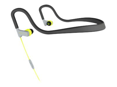 Energy Sport 2 - In-Ear Headphones with Microphone - In-Ear - Under-Neck Mount - With Cable - 3.5mm Jack - Yellow