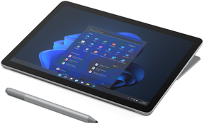 Microsoft Surface Go 3 - Tablet - Intel Core i3 10100Y / 1.3 GHz - Win 10 Pro 64-bit - UHD Graphics 615 - 8 GB RAM - 256 GB SSD - Pantalla táctil 10.5" 1920 x 1280 - NFC, Wi-Fi 6 - 4G LTE-A - platino - comercial