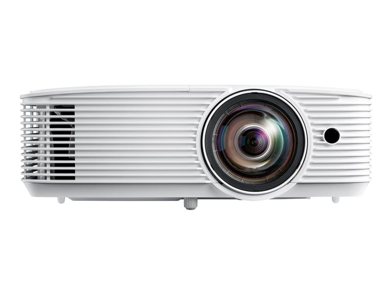 Optoma W318STe - DLP projector - portable - 3D - 3800 ANSI lumens - WXGA (1280 x 800) - 16:10 - fixed lens short throw