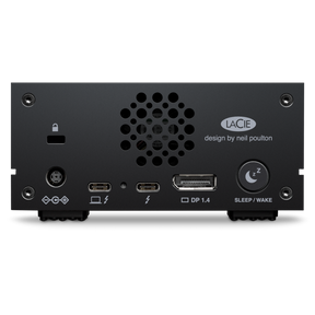 LaCie 1big Dock STHS18000800 - Matriz de disco rígido - 18 TB - 1 baias (SATA-600) - HDD 18 TB x 1 - USB 3.1, Thunderbolt 3 (externo) - com Rescue Data Recovery Service