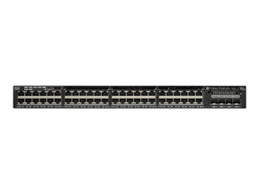 Cisco Catalyst 3650-48PS-S - Interruptor - L3 - Administrado - 48 x 10/100/1000 (PoE+) + 4 x SFP - desktop, montável em trilho - PoE+ (390 W) (WS-C3650-48PS-S)