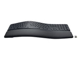 Logitech ERGO K860 Split Keyboard for Business - Keyboard - Wireless - Bluetooth LE - AZERTY - French - Graphite